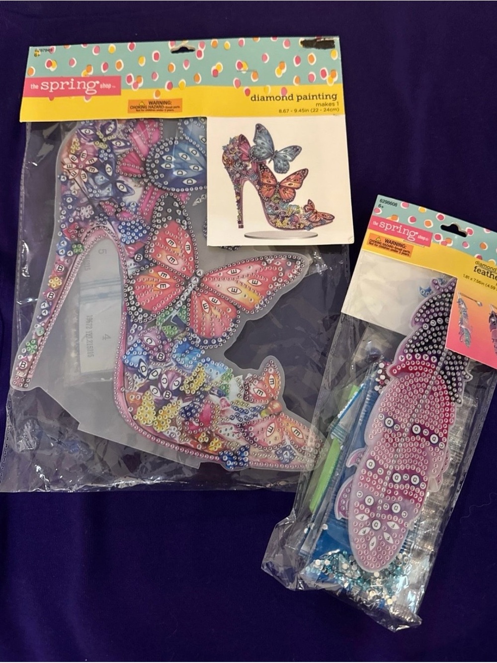 Hobby Lobby acrylic Diamond art  Painting Kits